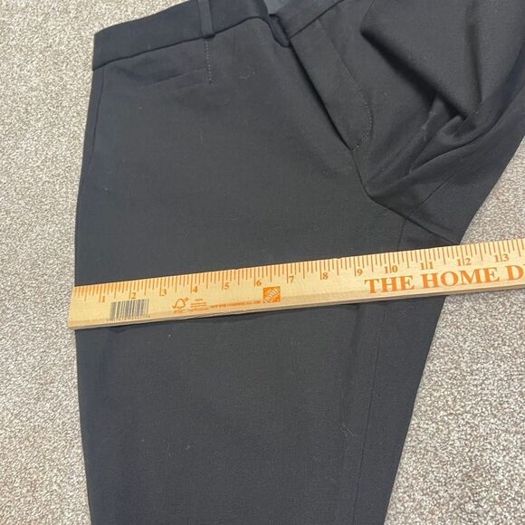 Banana Republic womens sloan pants sz 12 10” rise black business casual trouser - Picture 6 of 12